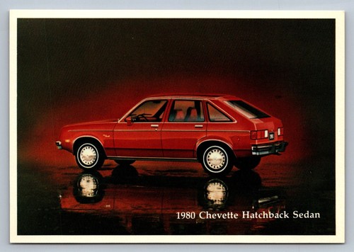 Postcard 1980 chevrolet - postcard,